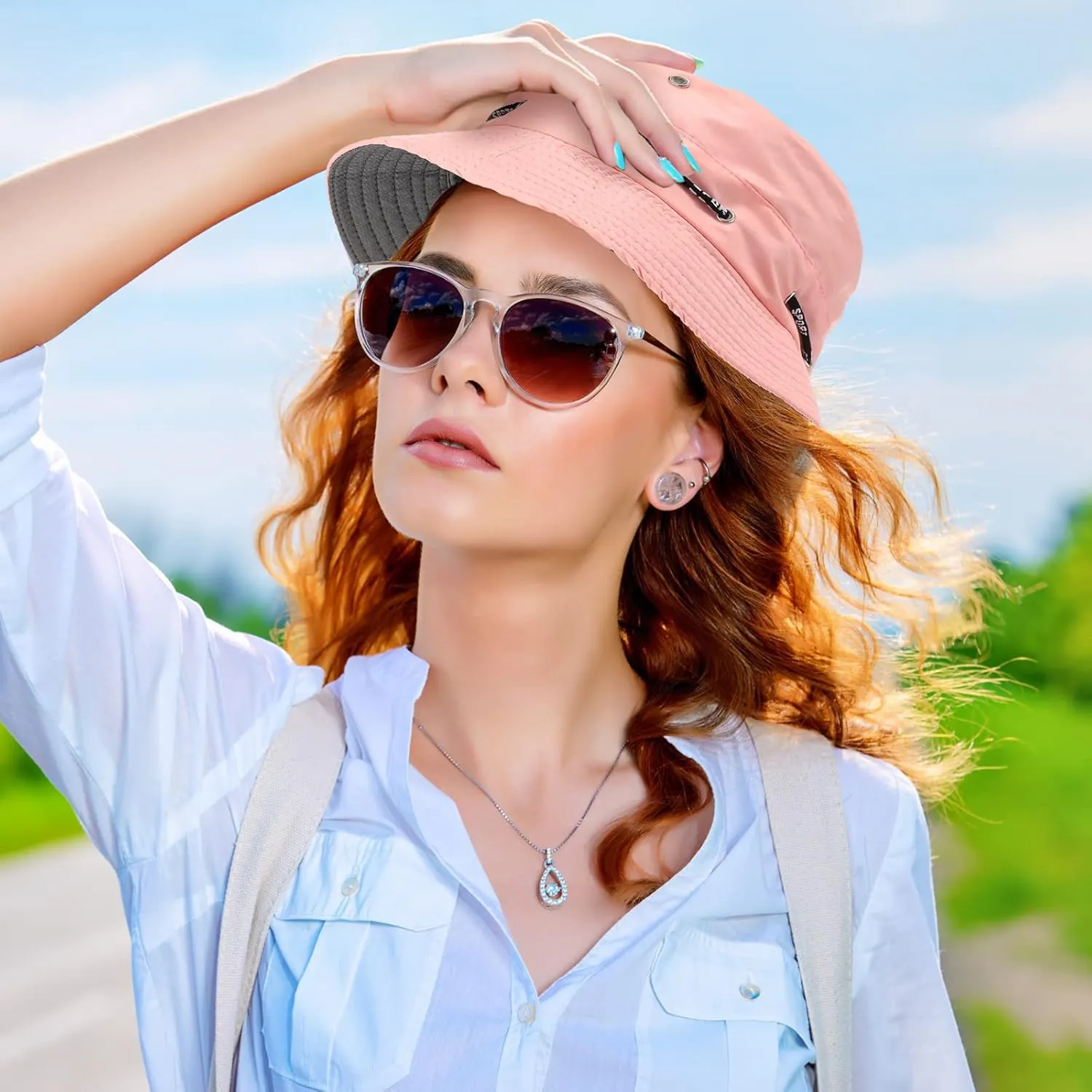48 Pcs Bucket Hat Bulk for Women Men Fisherman Adjustable Summer Hat UV Protection for Outdoor Fishing Hiking Beach