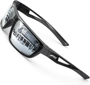 ATTCL Sports Polarized Sunglasses For Men Cycling Driving Fishing 100% UV Protection