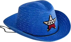 Baby Strawhat Sun Hat Summer Toddler Cowboy Hat UPF 50  Sun Protective Kids Beach Hats Adjustable Boy Girl Cap