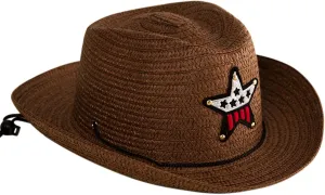 Baby Strawhat Sun Hat Summer Toddler Cowboy Hat UPF 50  Sun Protective Kids Beach Hats Adjustable Boy Girl Cap