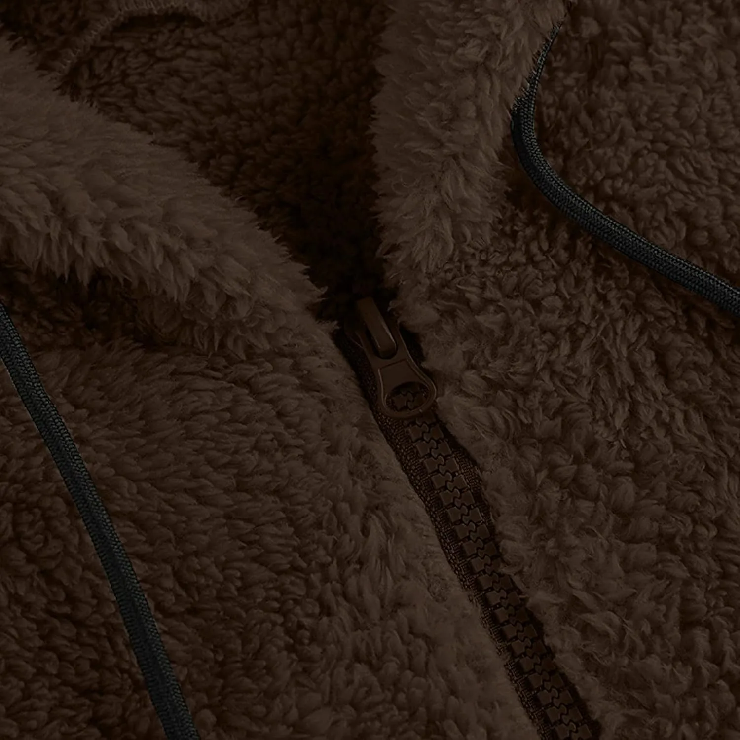 BIFUTON Winter Jackets for Men, Men's Outdoor Casual Fleece Sherpa Lined Full Zip Hooded Jacket Warm Heavyweight Winter Coats