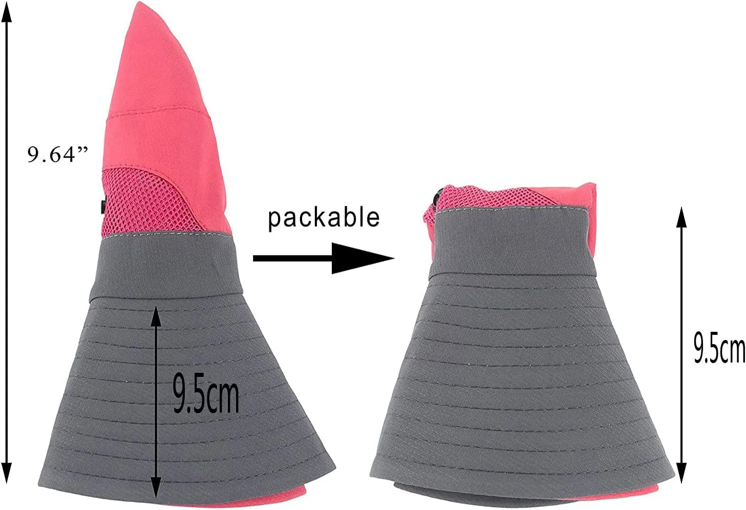 Bucket Hat, UPF 50, Wide Brim Sun Hat, UPF 50 Bucket Hat Packable Boonie Sun Hats s Birthday Easter