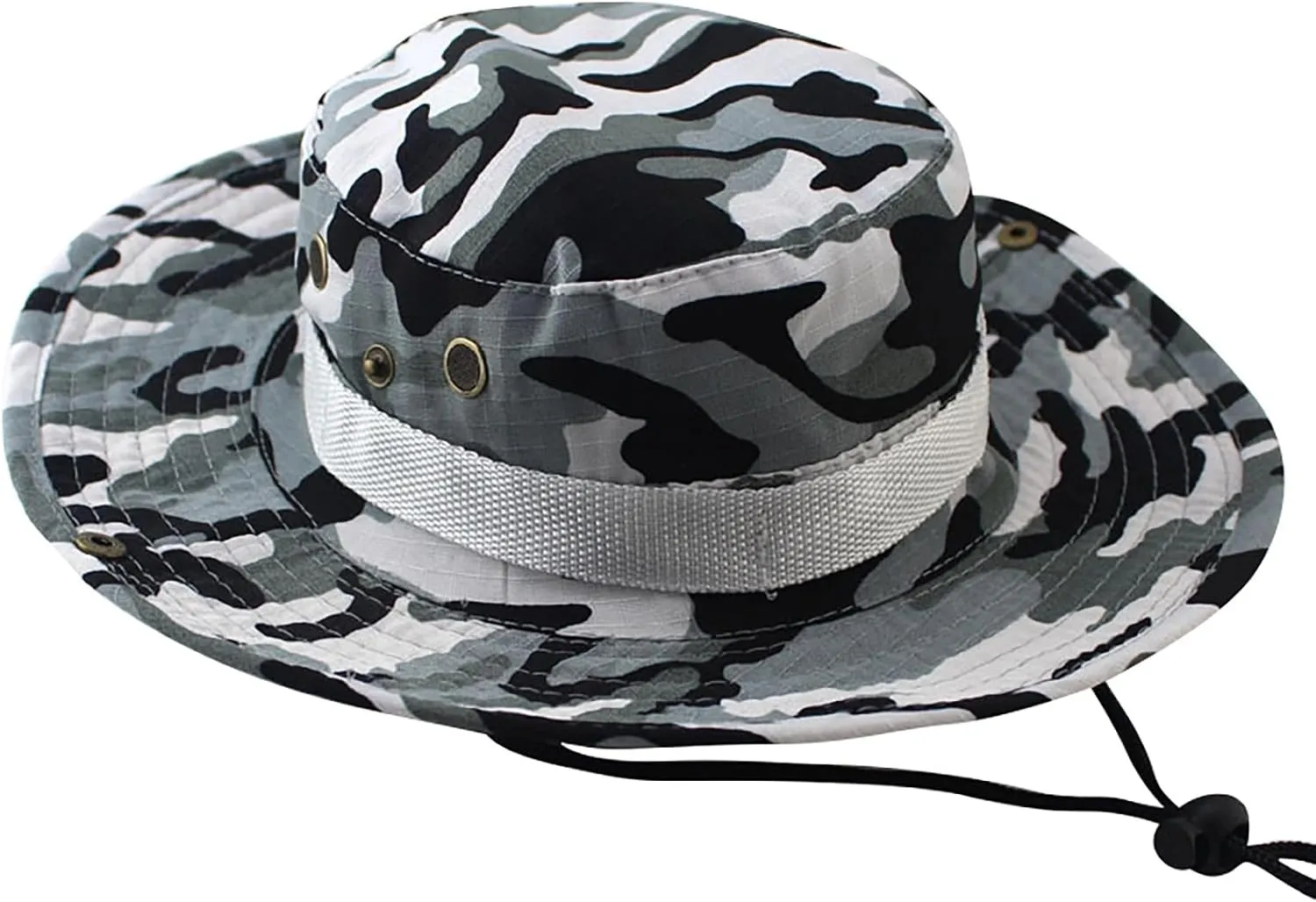 Bucket Hats for Men and Women Outdoor Wide Brim Sun Protect Hat Classic Fishing Hunting Cap Camouflage Floppy Jungle Caps