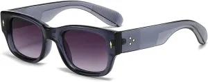 Candy Color Women Sunglasses Retro Rivets Punk Men