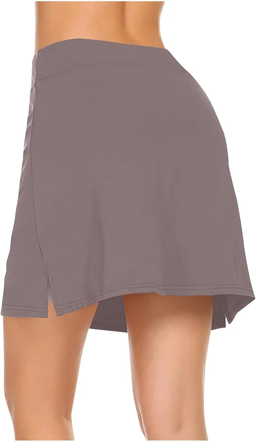 Casual Mini Skirts for Women Athletic Workout Pleated Skirt HIgh Waisted Elastic Skirts Lightweight Golf Skirts