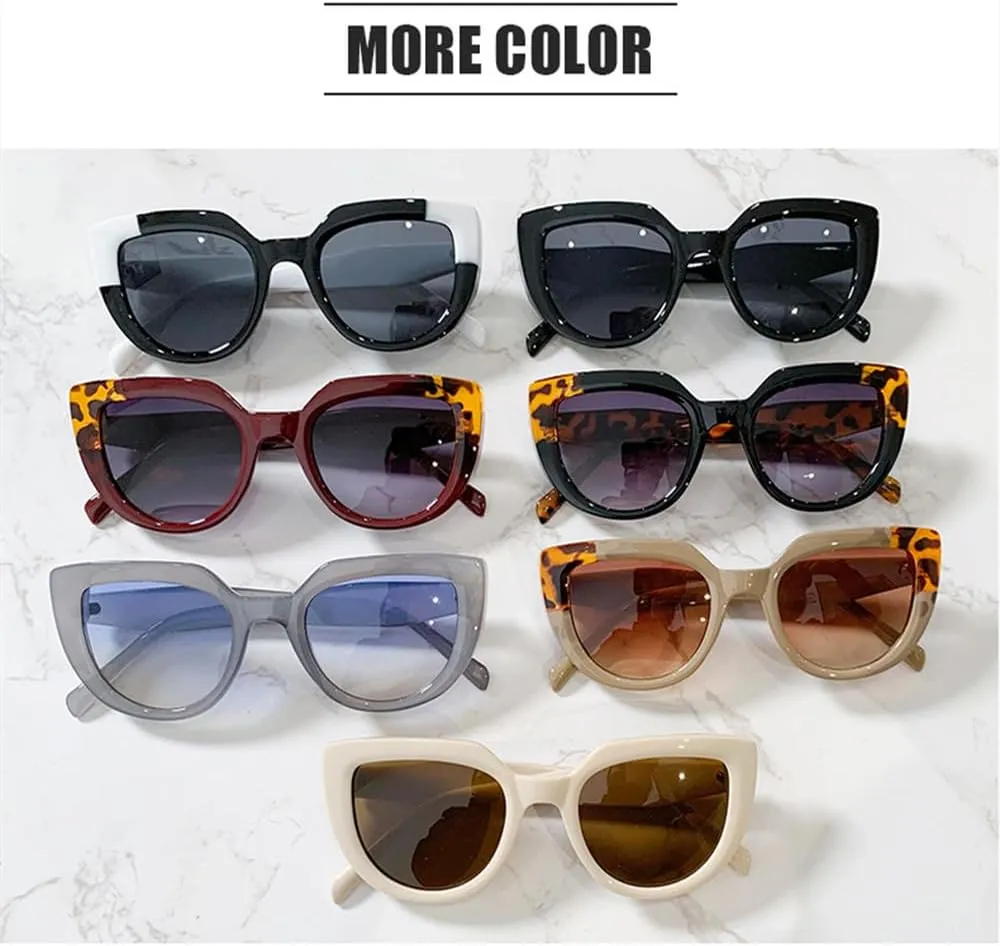 Cat Eye Sunglasses For Women Men Vintage Sun Glasses Trending Female Shades UV400