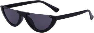 Cool Small Size Half Frame Cat Eye Sunglasses Women Fashion Sun glasses Vintage Shades UV400