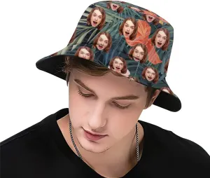 Custom Bucket Hat for Women Men Design Your Photo Personalized Summer Sun Hat Baseball Cap Unisex Summer Beach Cap Travel