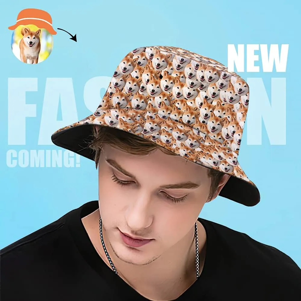 Custom Bucket Hat for Women Men Design Your Photo Personalized Summer Sun Hat Baseball Cap Unisex Summer Beach Cap Travel