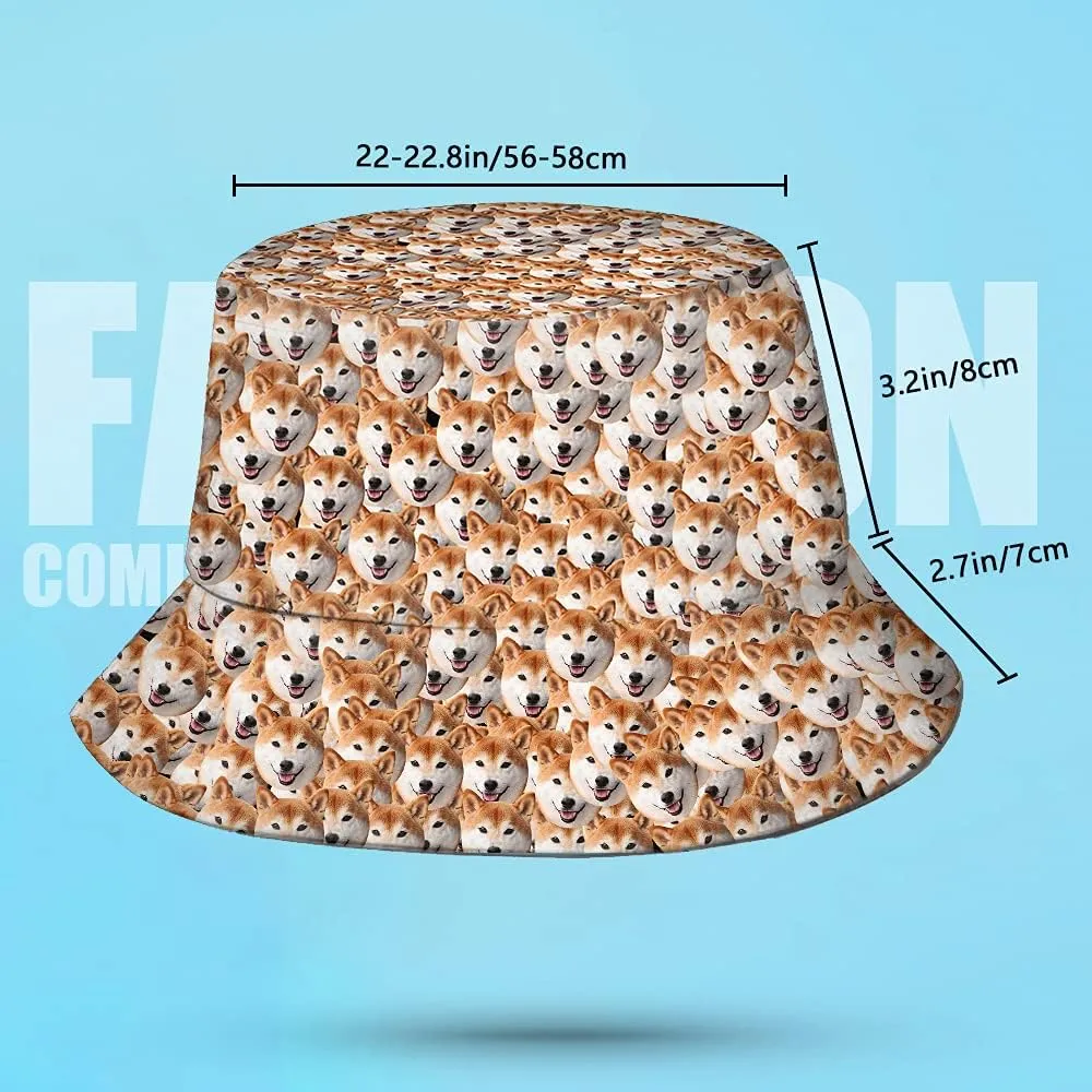Custom Bucket Hat for Women Men Design Your Photo Personalized Summer Sun Hat Baseball Cap Unisex Summer Beach Cap Travel