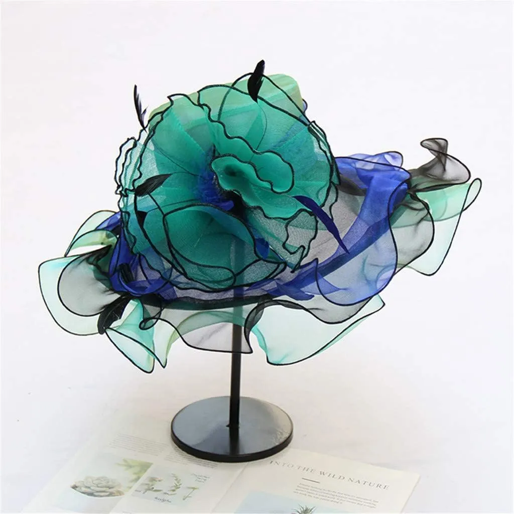 Derby Hats for Women 2024, Fascinator Hat Kentucky Church Hats for Women Tea Party Derby Dress Hat for Women