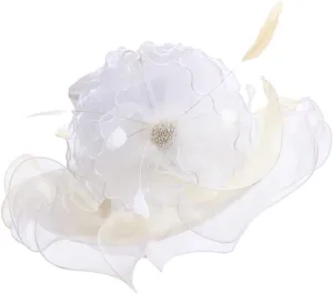 Derby Hats for Women 2024, Fascinator Hat Kentucky Church Hats for Women Tea Party Derby Dress Hat for Women