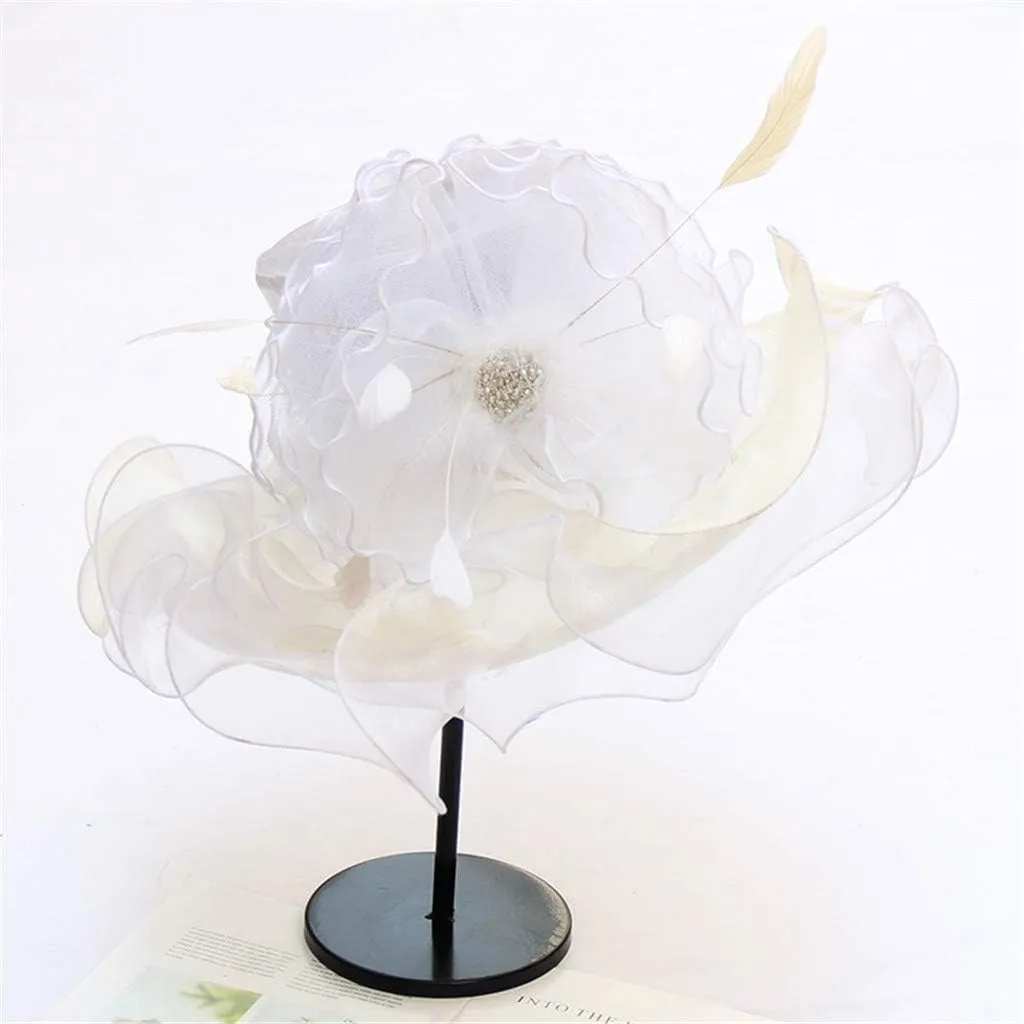Derby Hats for Women 2024, Fascinator Hat Kentucky Church Hats for Women Tea Party Derby Dress Hat for Women