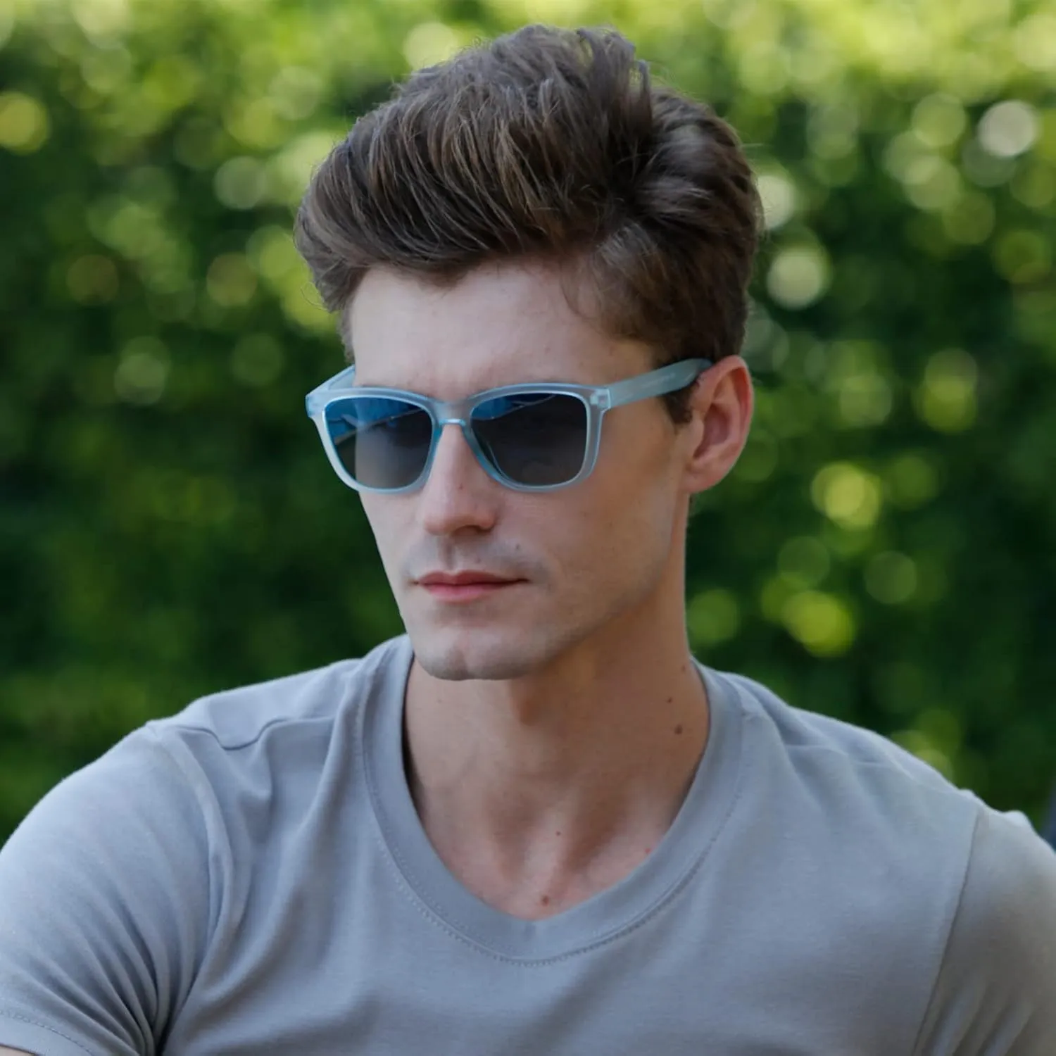 Dollger Polarized Sunglasses for Men Women Retro Classic UV400 Protection Sunglasses