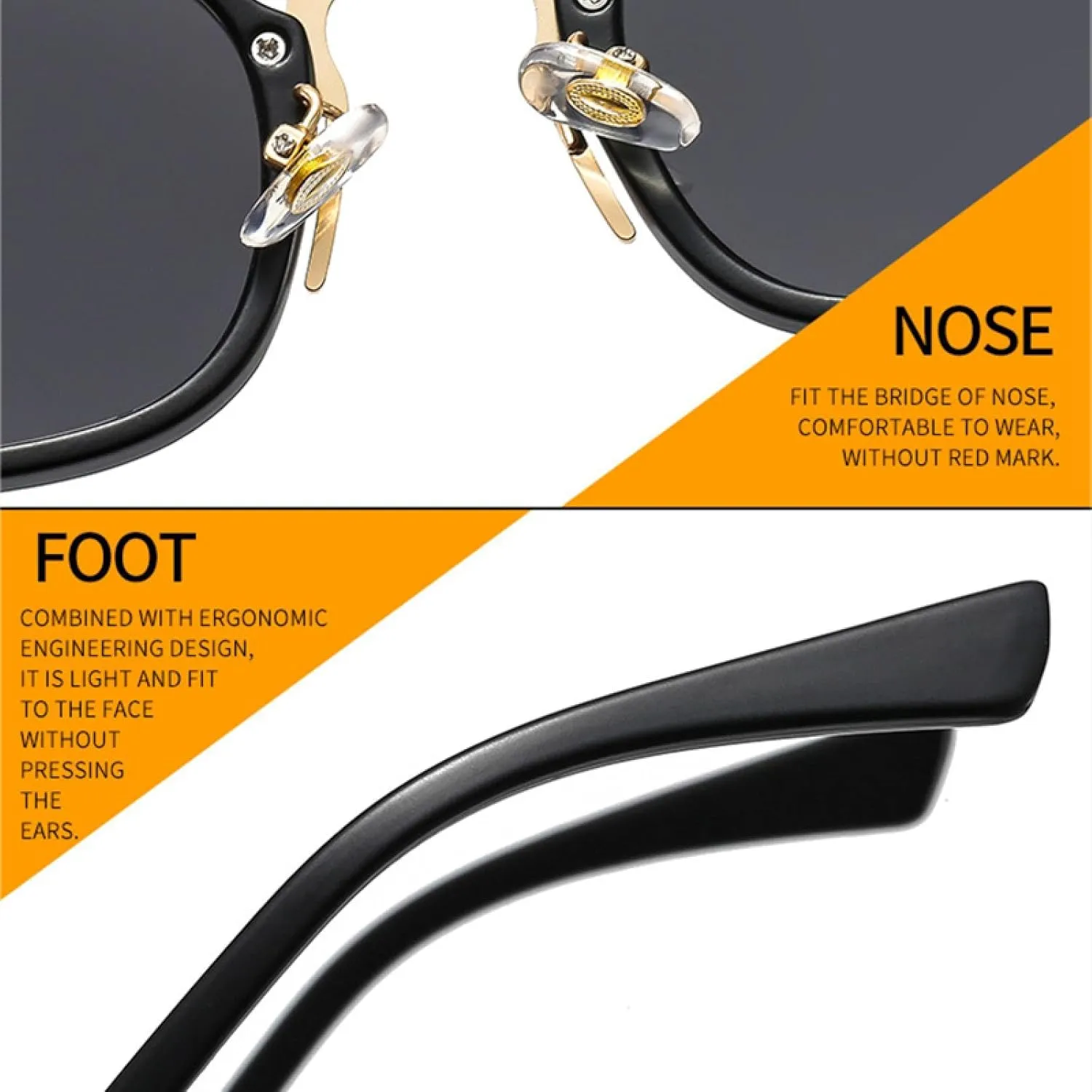 Fashion Small Sunglasses Women Retro Punk Shades Uv400 Men Trending