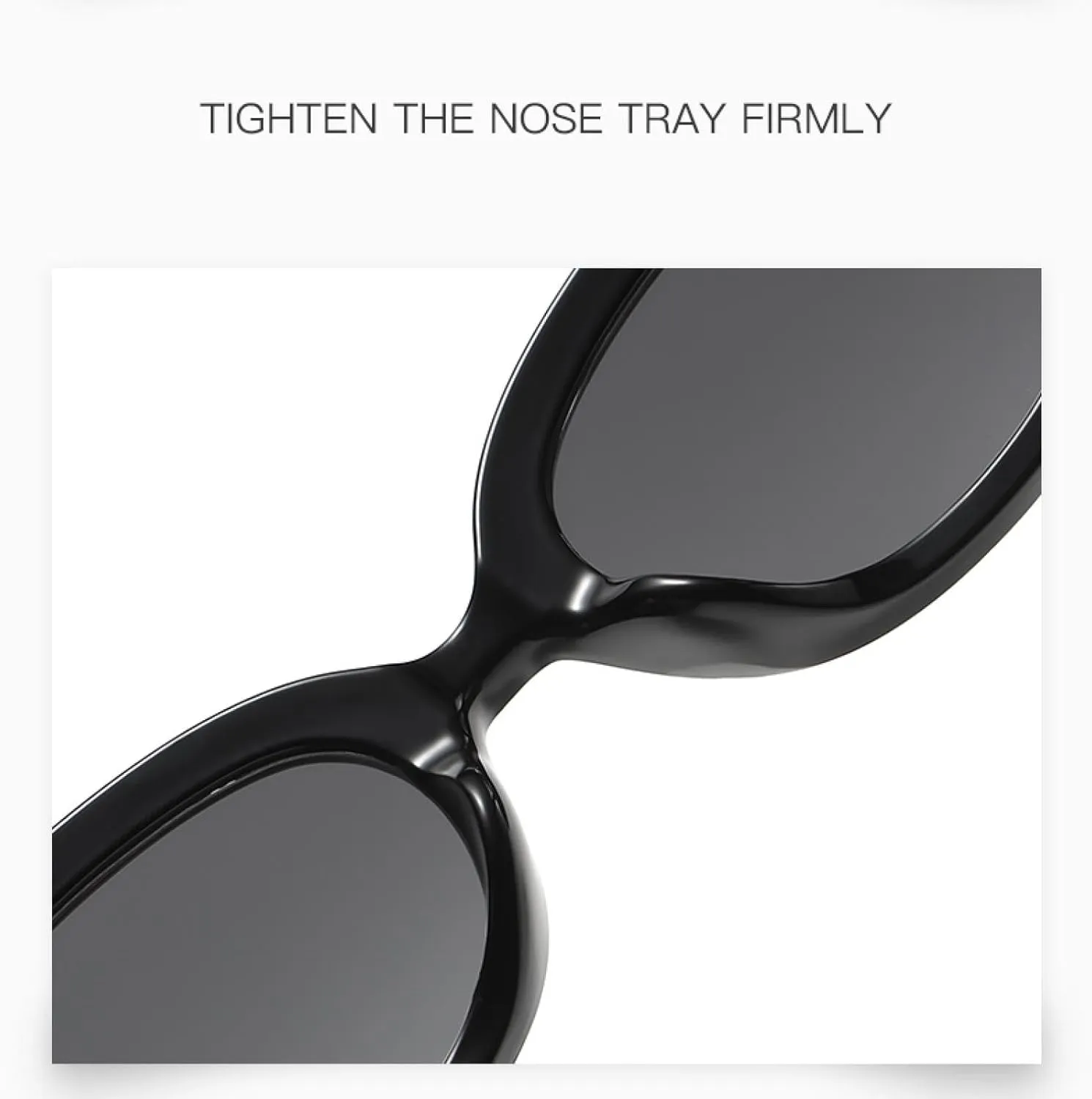 Fashion Sunglasses Oval Frame Sun Glasses Retro Small Frame Street Photo Uv400