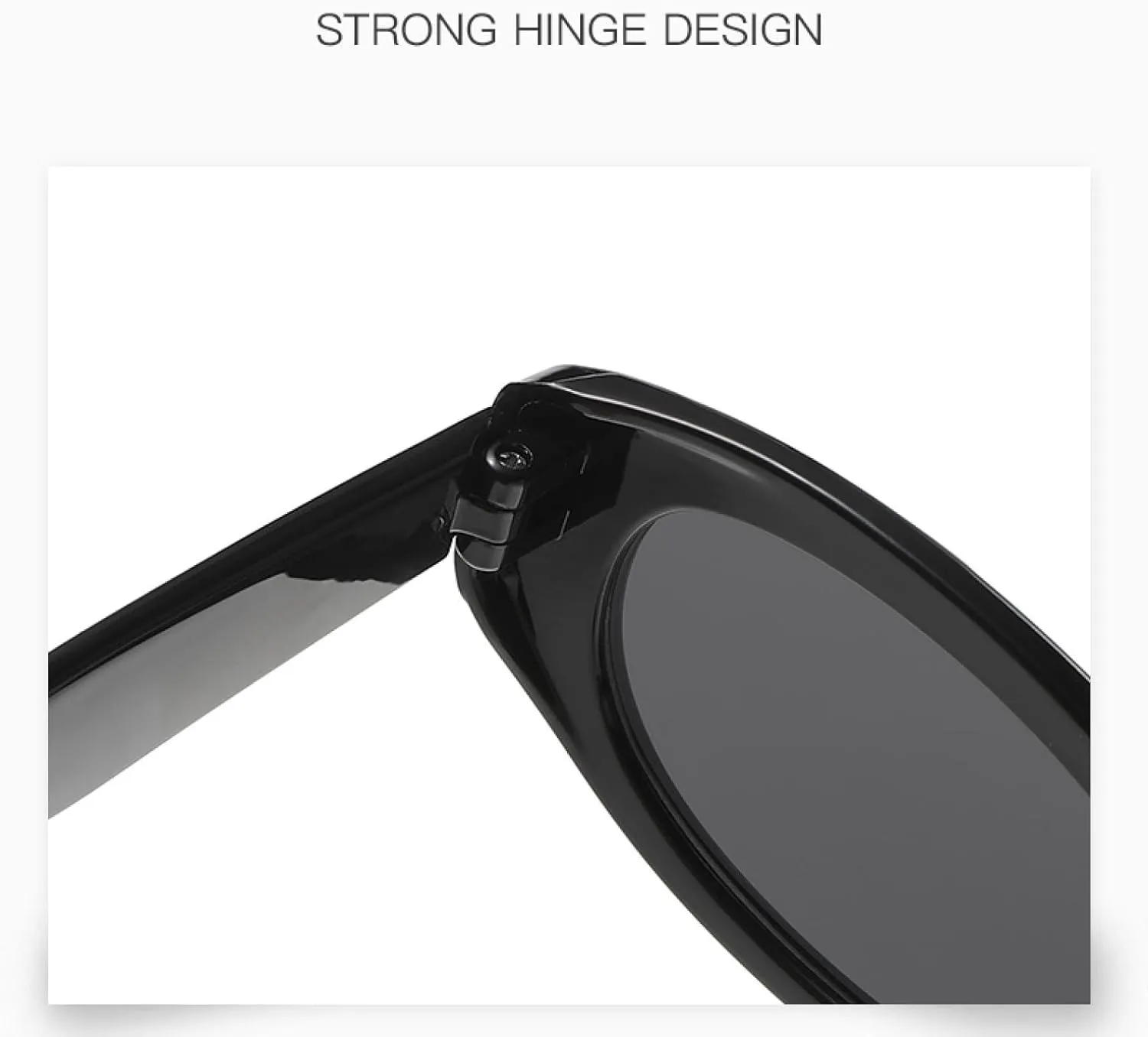 Fashion Sunglasses Oval Frame Sun Glasses Retro Small Frame Street Photo Uv400