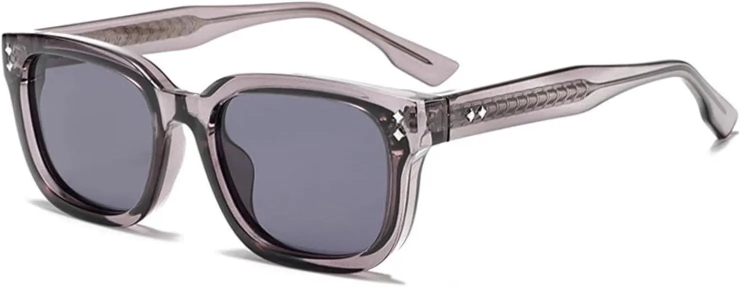 Fashion Women Luxury Sunglasses Retro Rivets Gradient Shades Uv400 Men Trending Punk