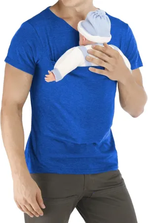 Kangaroo Shirt for Dad Short Sleeve T-Shirts for Men Skin to Skin Shirt for Women V Neck Short Sleeve Sales Clearance