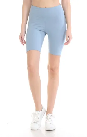 Leggings Depot Women's 10"/ 8"/ 5"/ 2" High Waist Active Running Shorts, Womens Biker Shorts