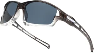 Long Keeper Polarized Sport Sunglasses Women Men Wrap Around Cycling Sunglasses for Running Driving Fishing Hiking Riding