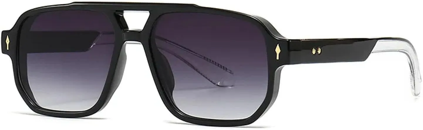 Luxury Sunglasses for Women Gradient Fashion Rivets Men Driving Uv400