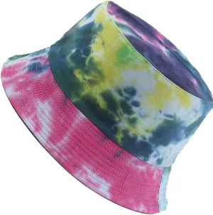 MaxNova Reversible Bucket Hats for Women Travel Beach Sun Hat Flower Embroidery Outdoor Cap Unisex
