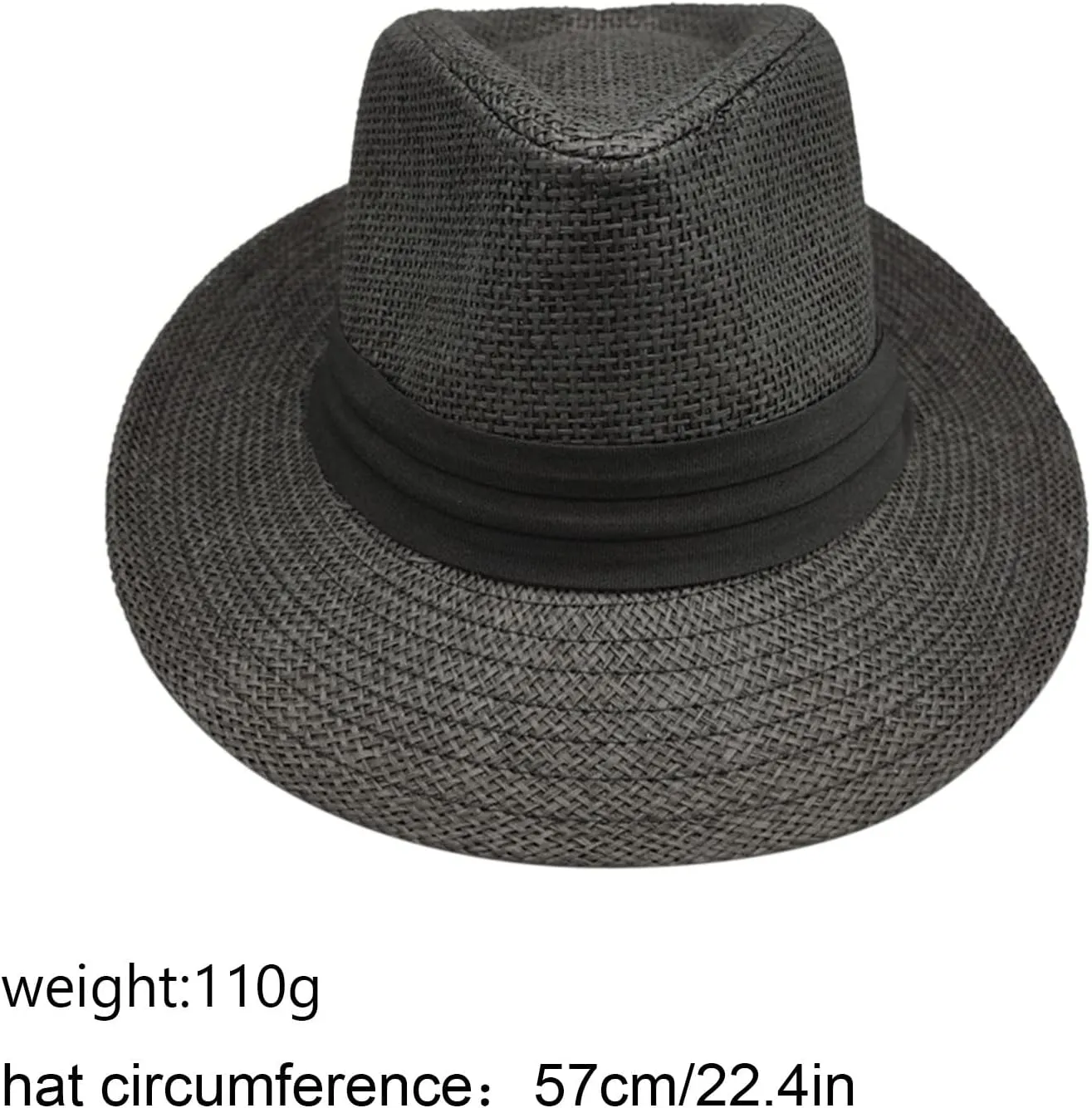 Men and Women Panama Wide Brim Hats UV Protection Beach Sun Hat Fashion Headdress Jazz Cap 2024 Unisex Breathable Straw Caps