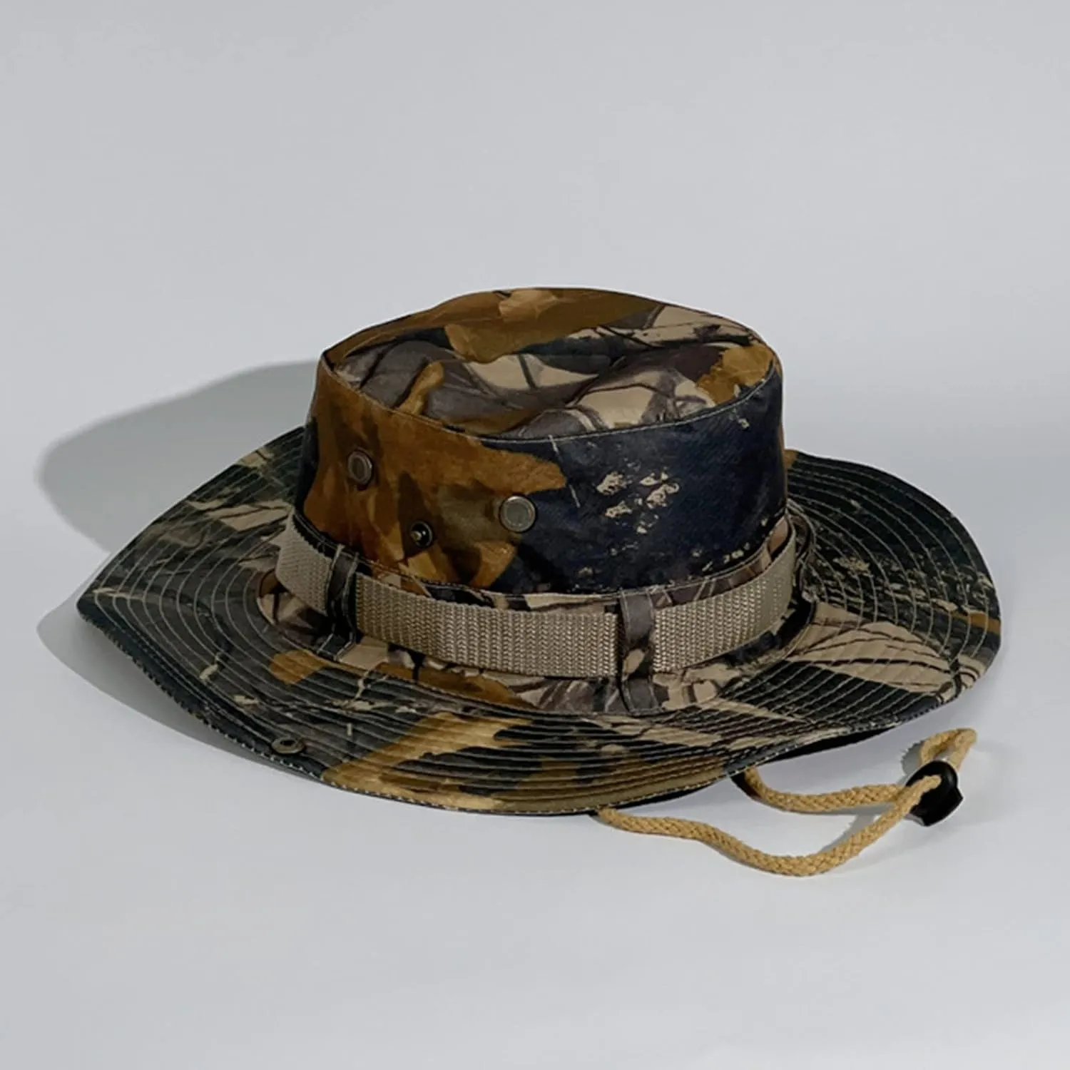 Mens and Womens Summer Bucket Hat Leisure Outdoor Mountaineering Jungle Sun Protection Big Brim Fishermans Hat Sun caps