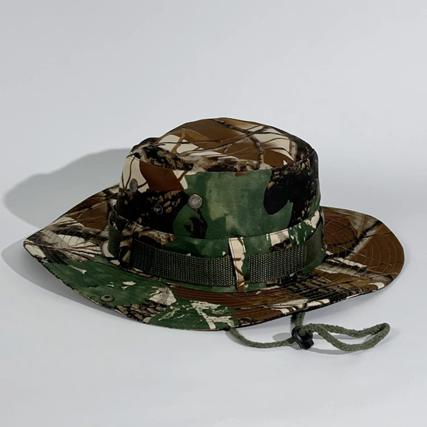 Mens and Womens Summer Bucket Hat Leisure Outdoor Mountaineering Jungle Sun Protection Big Brim Fishermans Hat Sun caps