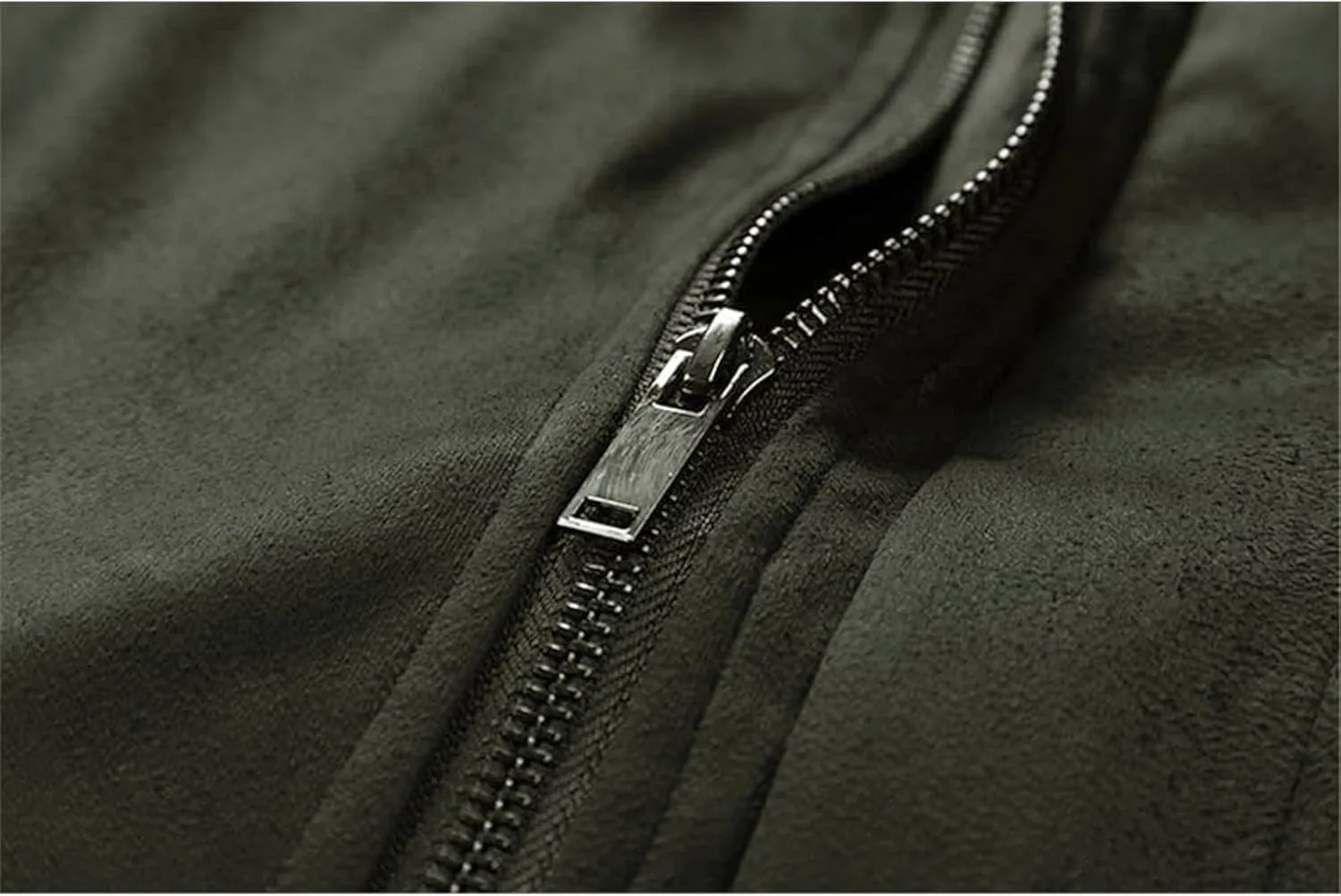 Men's Bomber Jacket Lightweight Vintage Faux Suede Bomber Jackets Baseball Tactical Coat Casual Thicken Warm Outerwear