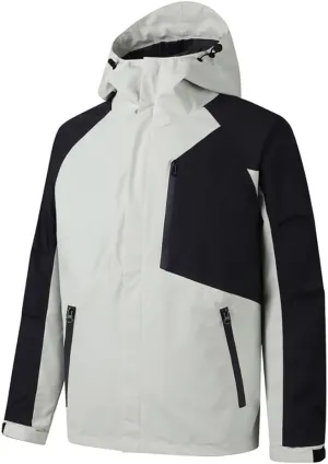 Mens Lightweight Bomber Jacket Waterproof Raincoat for Cycling Running, Zip Up Windproof Outdoor Coat with Pocket