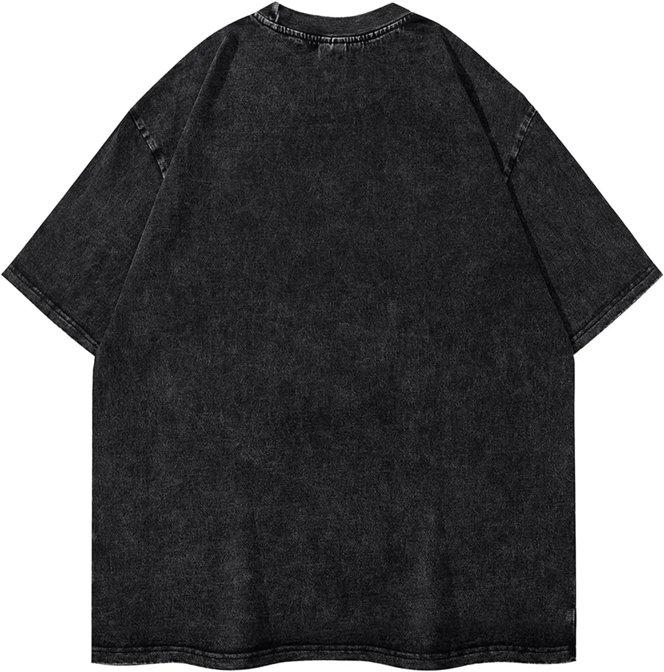 Men's Oversized T Shirts Loose Fit Crewneck Short Sleeve Tops Summer Graphic Blouse Basic Tee