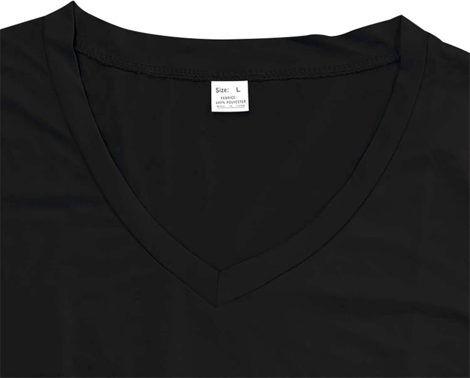 Mens Short Sleeve V Neck Muscle Slim T Shirt V-Neck Stretch Bodybuilding Shirt Soft Comfy Collarless Summer Tops