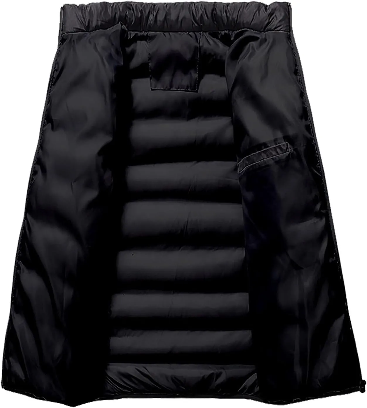 Men's Ski Jacket Waterproof Warm Heavyweight Packable Windproof Insulated Jackets Thermal Zip Up Puffer Jacket