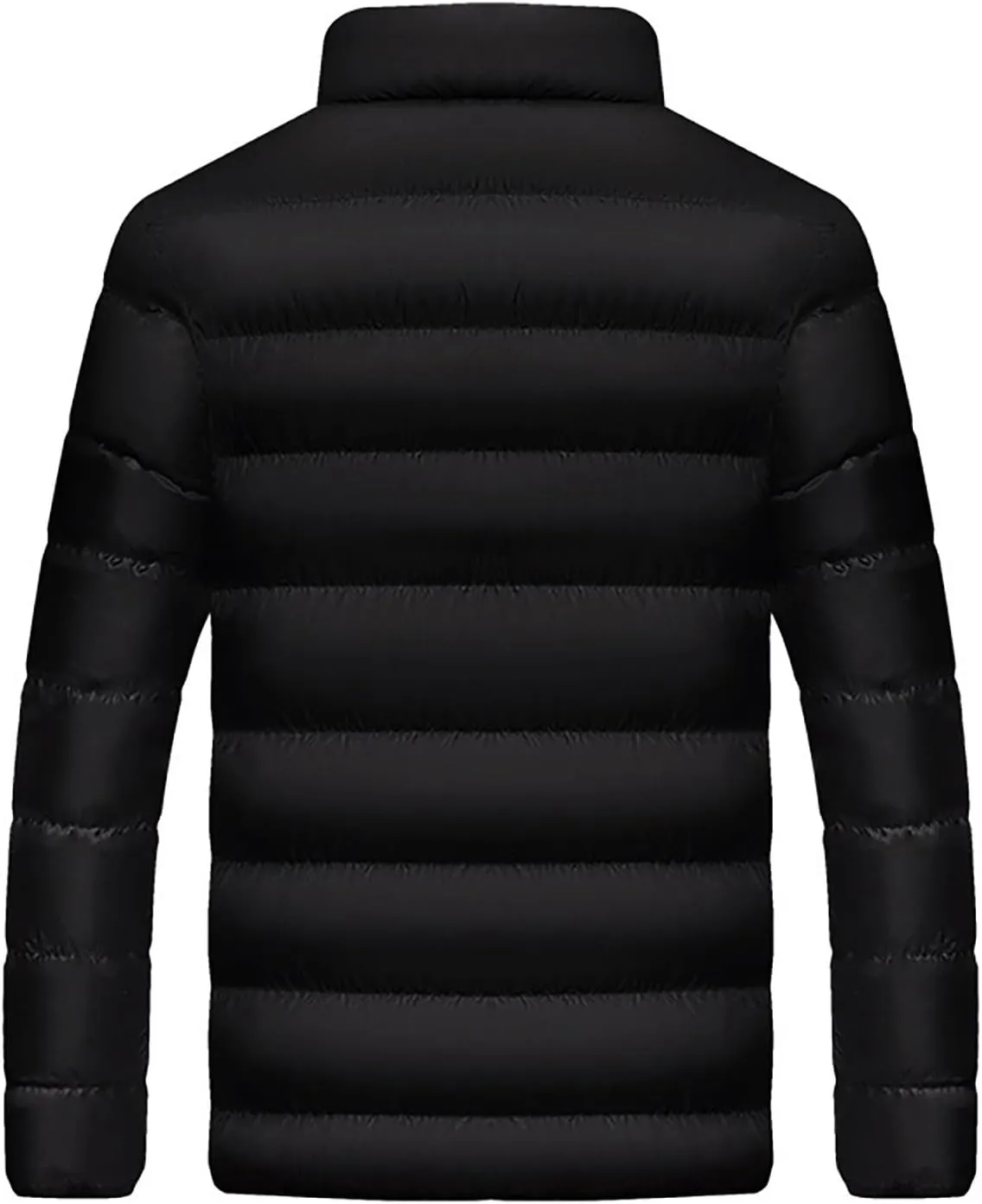 Men's Ski Jacket Waterproof Warm Heavyweight Packable Windproof Insulated Jackets Thermal Zip Up Puffer Jacket