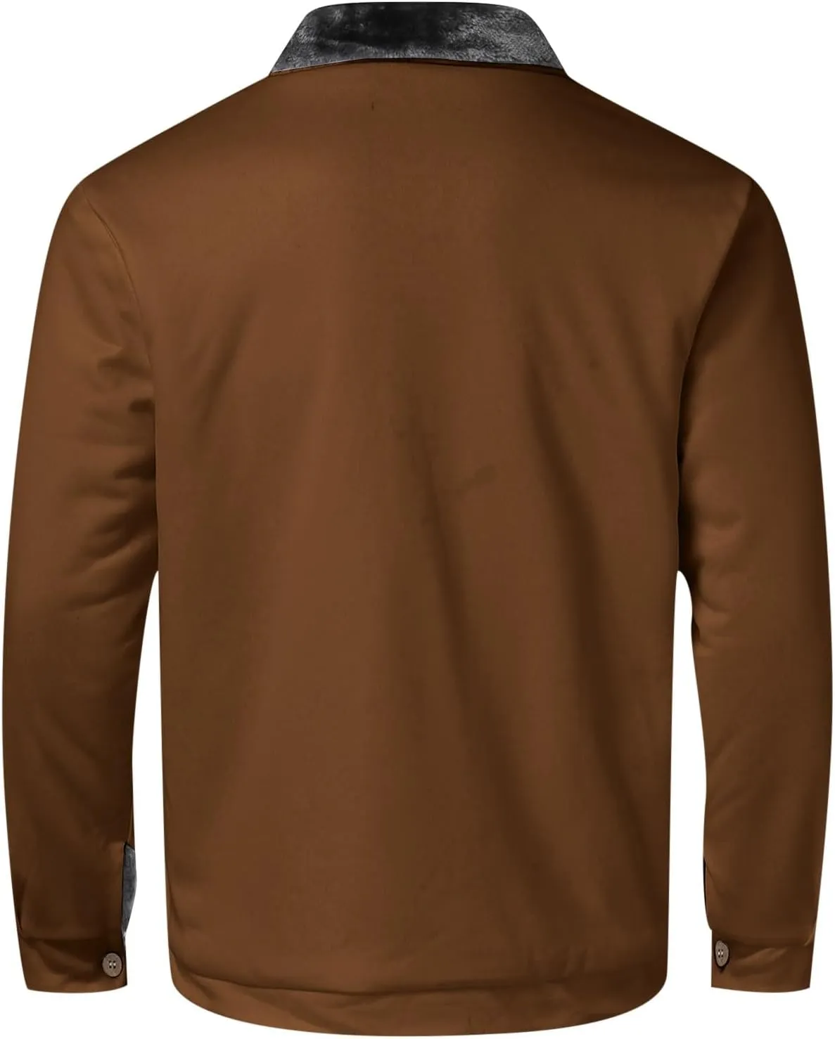 Mens Sport Coat, Hooded Winter Coats Water Resistant Warm Thicken Insulated Button zipper Windproof Jacket with Pocket