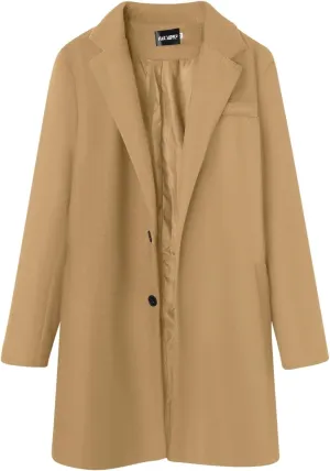 Mens Trench Coat 2023 Winter Long Jacket Double Breasted Overcoat Classic Woolen Windbreaker Jacket Overcoat Suit Jackets