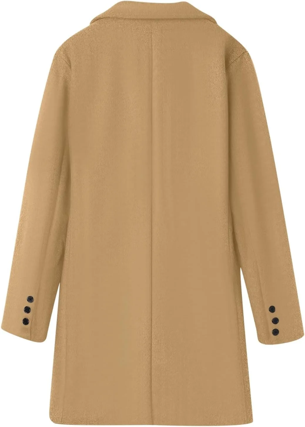 Mens Trench Coat 2023 Winter Long Jacket Double Breasted Overcoat Classic Woolen Windbreaker Jacket Overcoat Suit Jackets