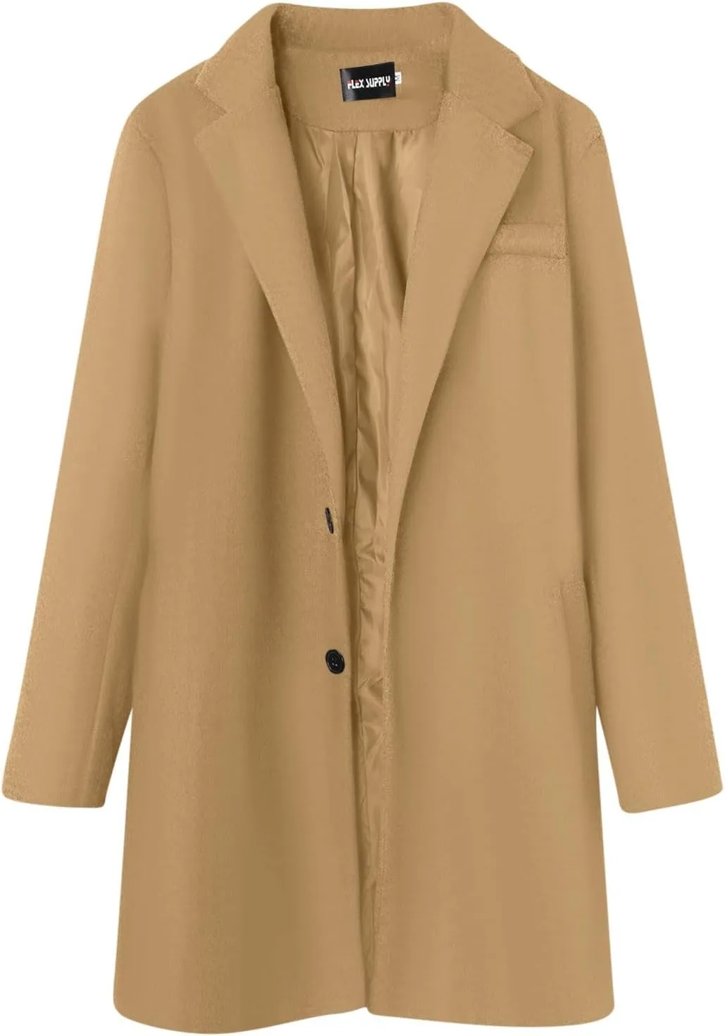 Mens Trench Coat 2023 Winter Long Jacket Double Breasted Overcoat Classic Woolen Windbreaker Jacket Overcoat Suit Jackets