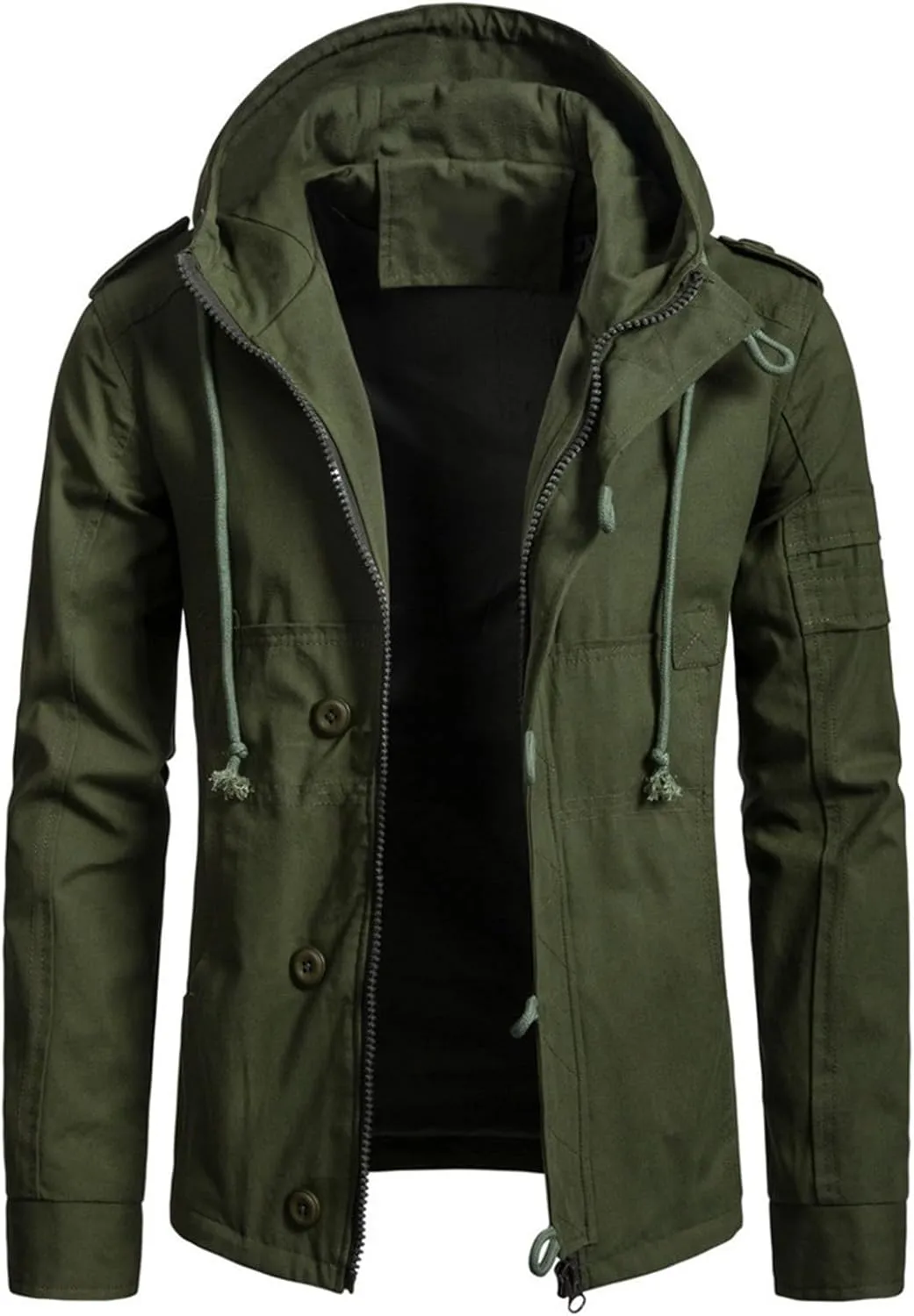 Mens Windbreaker Hooded Jacket Windproof Coat Outdoor Mountain Hiking Sport Jackets Windbreaker Coats For Men