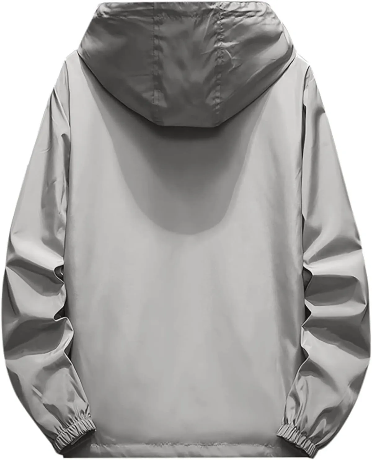 Men's Windbreaker Rain Jacket Lightweight Pullover For Hiking Golf Running Jacket, M-7XL