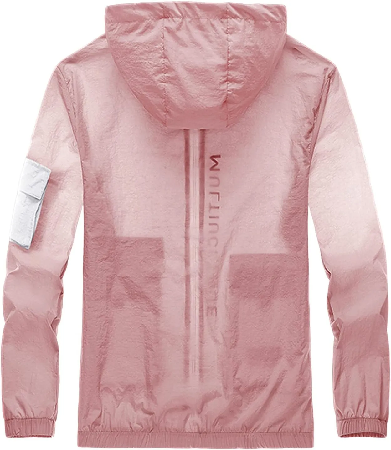 Mens Windproof Jacket Waterproof Lightweight Mountain Sport Jacket Relaxed Fit Hooded Windbreaker Raincoat