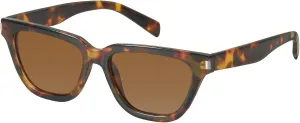 mosanana Trendy Small Cat Eye Polarized Sunglasses for Women Retro Square Narrow Skinny Sun Glasses MS52358