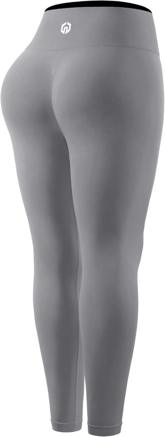 NELEUS Workout Shorts/Legging for Women Scrunch Seamless Soft High Waist Gym Shorts/Pants