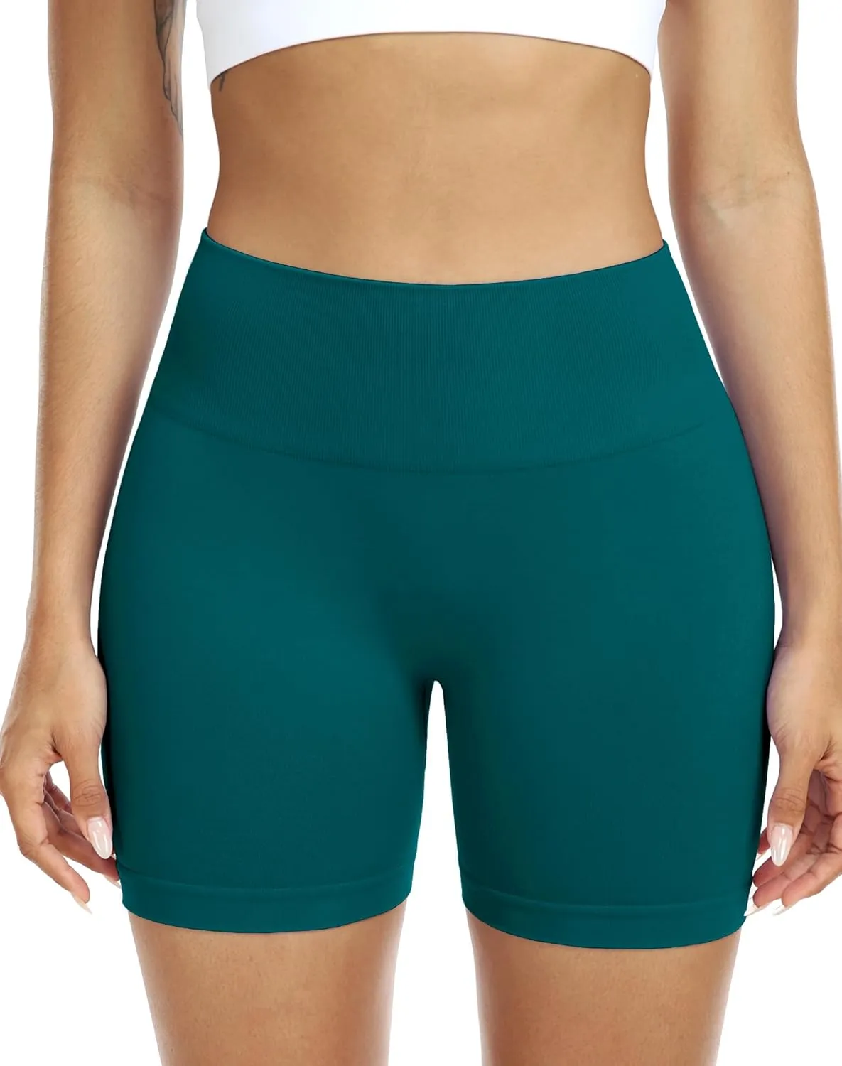 NELEUS Workout Shorts/Legging for Women Scrunch Seamless Soft High Waist Gym Shorts/Pants
