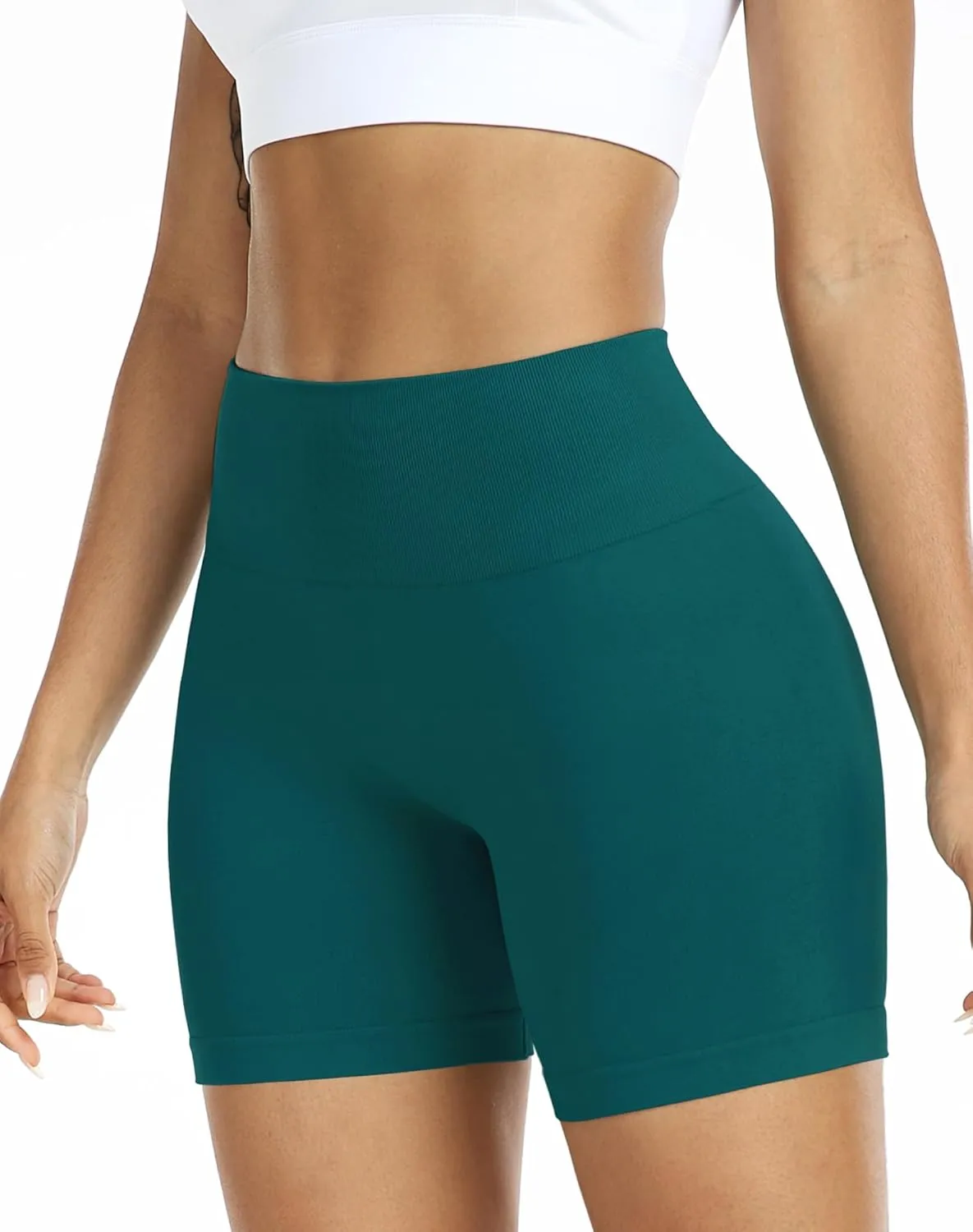 NELEUS Workout Shorts/Legging for Women Scrunch Seamless Soft High Waist Gym Shorts/Pants