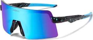 OMEKOL Two Sizes For Adults and Youth Polarized Sunglasses Men Women Outdoor Sport Baseball Glasses UV400 Cycling Eyewear