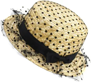 Outdoor Sun Protection for Women Beautiful Bow Design Breathable Lace Wide Brim Fisherman Hat for Beach Vacations Summer Activities Multi