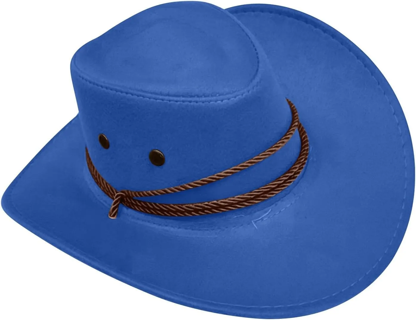 Panama Hat Men Women Wide Brim UV Protection UPF 50  Caps Adjustable Cowboy Hats with Chin Cord Retro Felt Caps Womens Mens